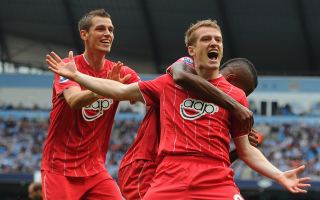 Southampton Morgan Schneiderlin + Steven Davis