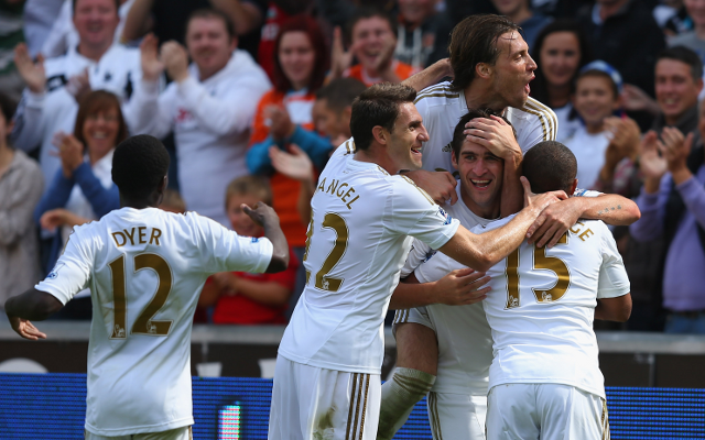 Swansea Nathan Dyer + Angel Rangel + Michu + Danny Graham + Wayne Routledge