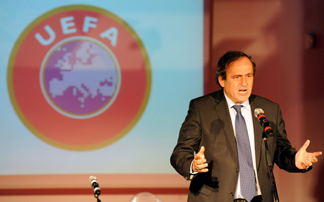 Private: Referees need ‘good glasses’ not goal-line technology – Platini