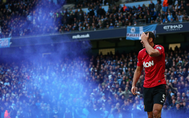 Private: Police hunting Man City fan who threw coin at Rio Ferdinand