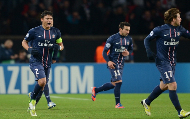 PSG Thiago Silva + Ezequiel Lavezzi + Maxwell