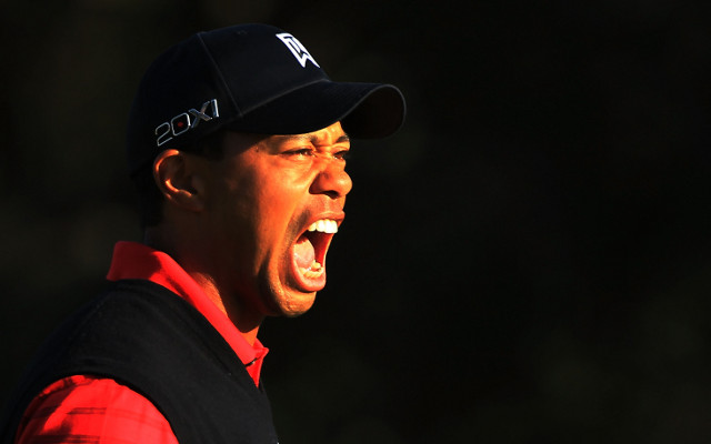 (Video) Masters 2015: Tiger Woods pops bone out of wrist following wayward shot