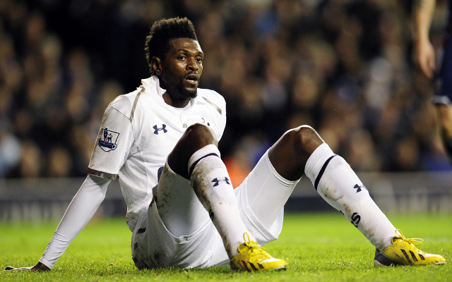 Private: No extra rest for Adebayor, says Villas-Boas