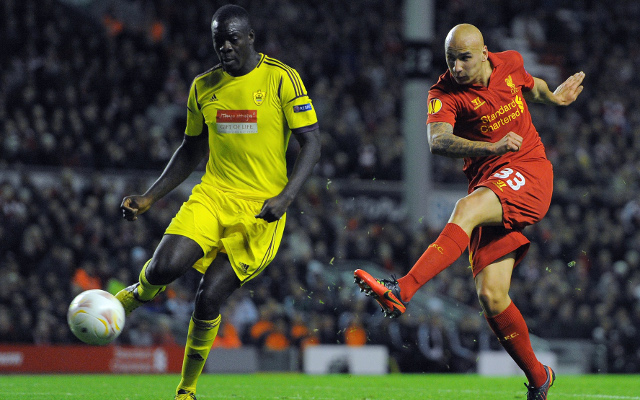 Christopher Samba Anzhi Jonjo Shelvey Liverpool