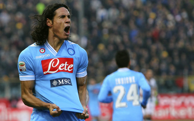 Napoli set to reject €55m Chelsea bid for Edinson Cavani