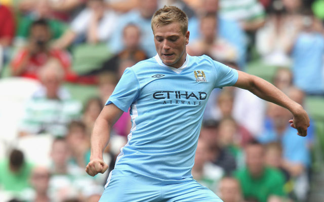 Manchester City striker joins Stoke City on-loan until the end of the season