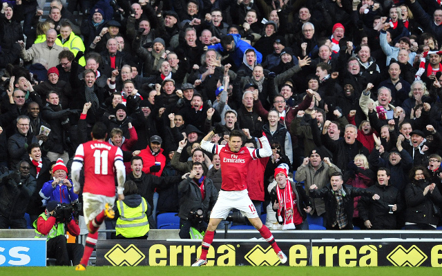 Private: (Video) Olivier Giroud’s first goal for Arsenal at Brighton was top class