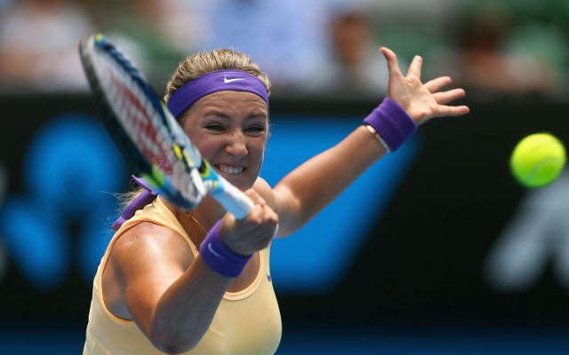 Private: Azarenka wins after controversial timeout to book place in final