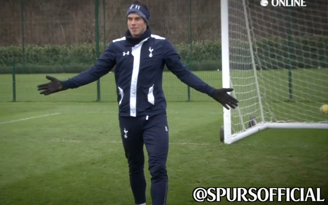 Private: (Video) Tottenham Hotspur star Gareth Bale can literally do everything