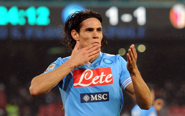 Real Madrid reportedly agree terms with Napoli striker Edinson Cavani