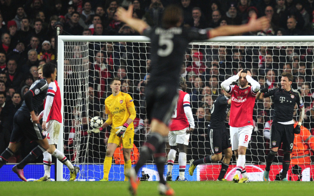 (GIF) Mario Mandzukic scores Bayern Munich’s third against Arsenal