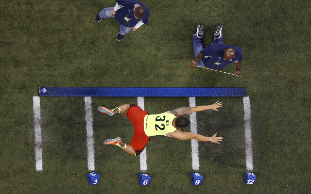 (GIF) NFL Combine guide part five – The Broad Jump