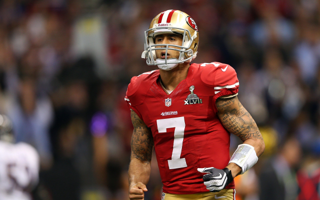 49ers coach Jim Harbaugh doesn’t want Colin Kaepernick “too jacked up”