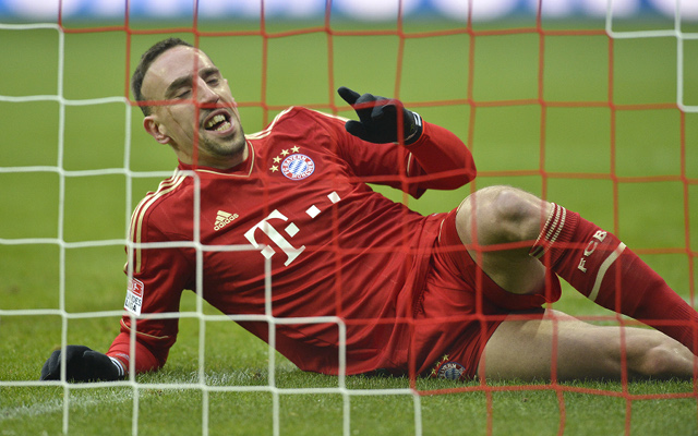 (GIF) Franck Ribery’s precision volley golazo for Bayern Munich