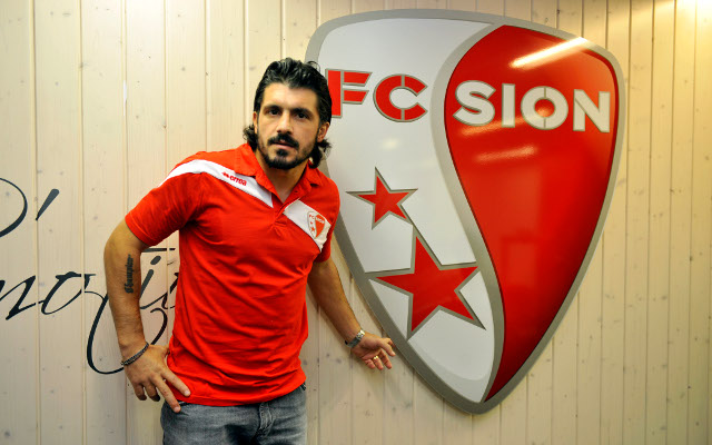 AC Milan legend Gennaro Gattuso becomes FC Sion player manager