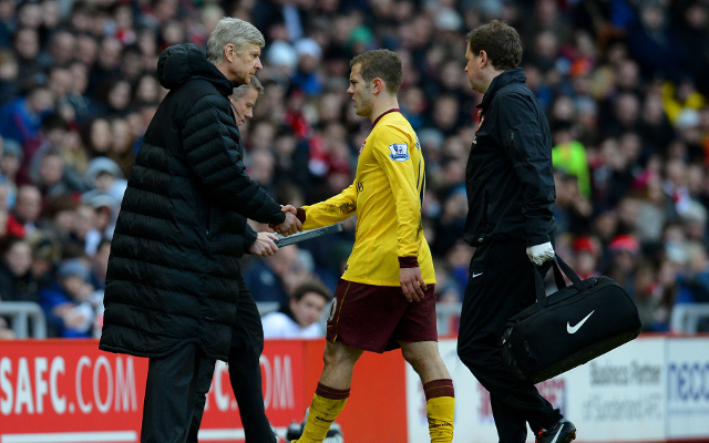 Jack Wilshere injury not serious, says Arsene Wenger