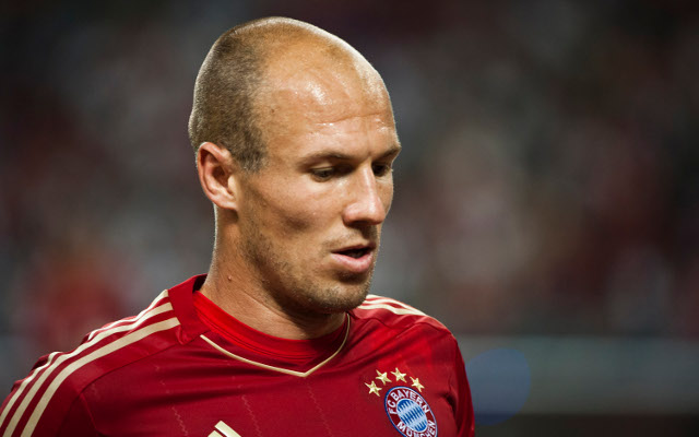 Contented Arjen Robben hoping it will be a case of third time lucky for Bayern Munich