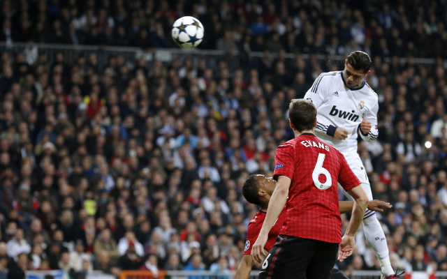 (GIFs) Danny Welbeck and Cristiano Ronaldo score fantastic first-half headers at the Santiago Bernabeu