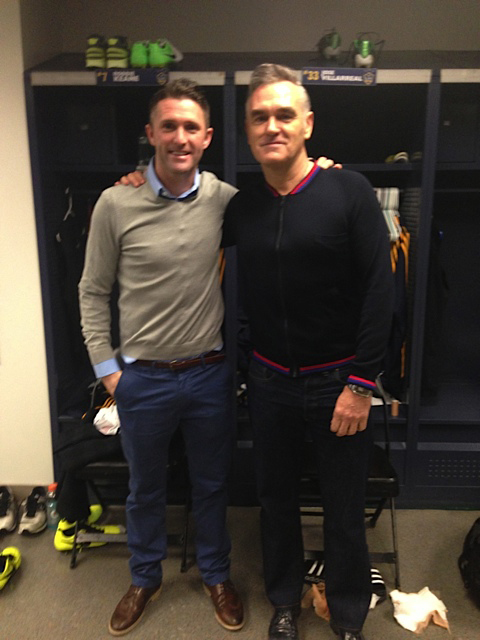 Robbie Keane LA Galaxy + Morrissey