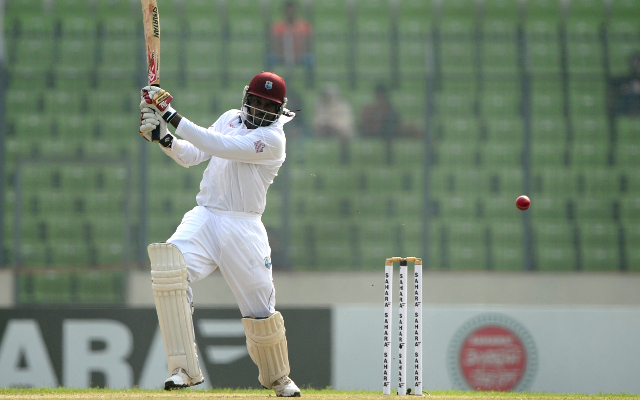 West Indies reach 201-4 at lunch on second day against Zimbabwe