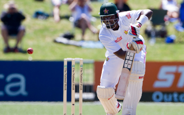 Zimbabwe reach 91-2 after winning toss against the West Indies