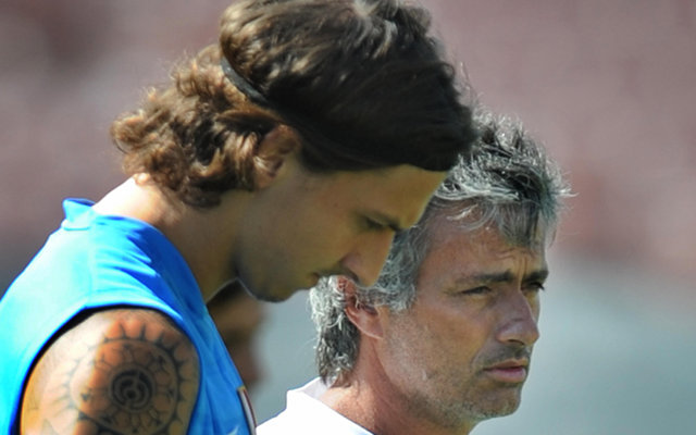 Mourinho Ibrahimovic Inter Milan