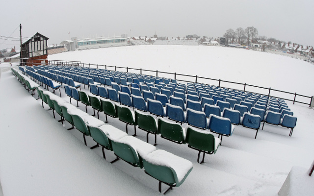 Bad weather threatens start of the County Championship season