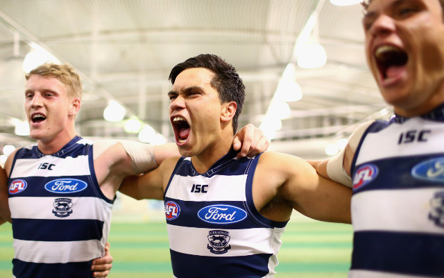 (Video) Geelong Cats show they are out to win another AFL premiership