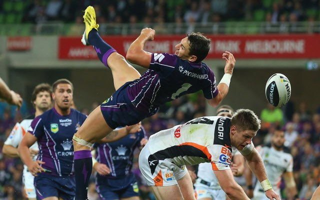 Melbourne Storm blow Wests Tigers away with stunning scoring spree