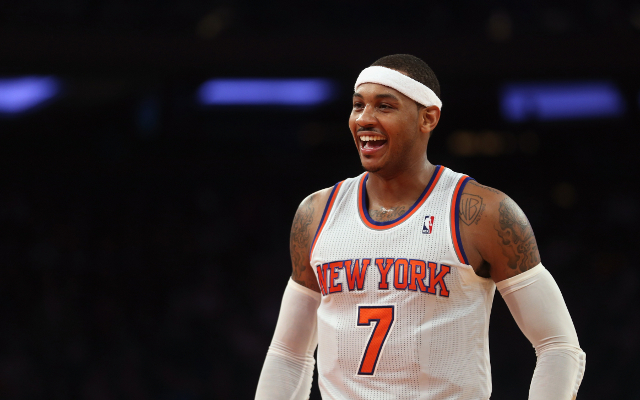 (Video) Carmelo Anthony happy to advance as Knicks defeat Celtics