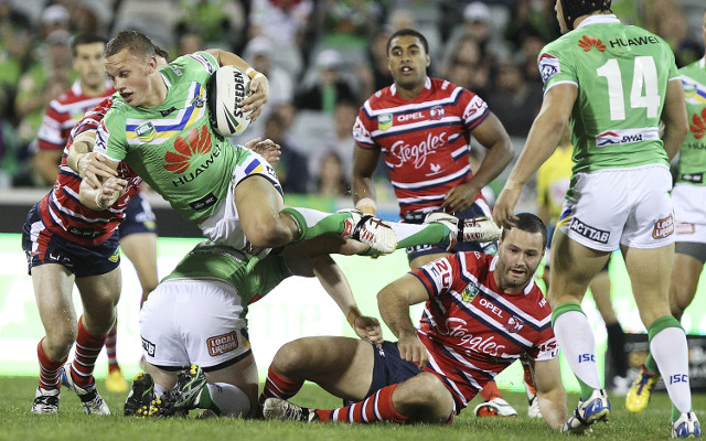 Canberra Raiders storm home to seal win against the Roosters