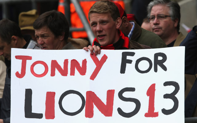 Jonny Wilkinson put a line through his own name for Lions tour