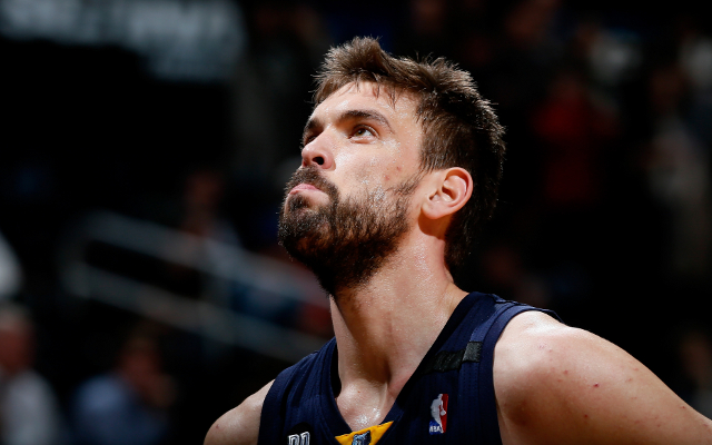 Memphis centre Marc Gasol out after knee injury setback
