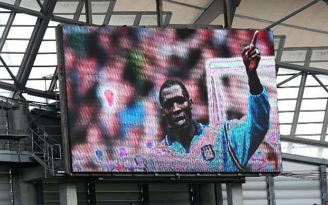 Man City and West Ham pay tribute to former player Marc-Vivien Foe