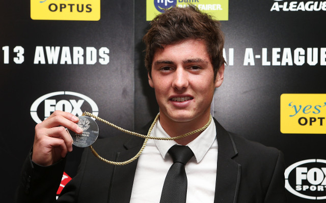 Melbourne Victory star Marco Rojas caps season with Johnny Warren Medal