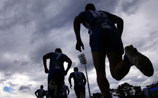 North Melbourne run out