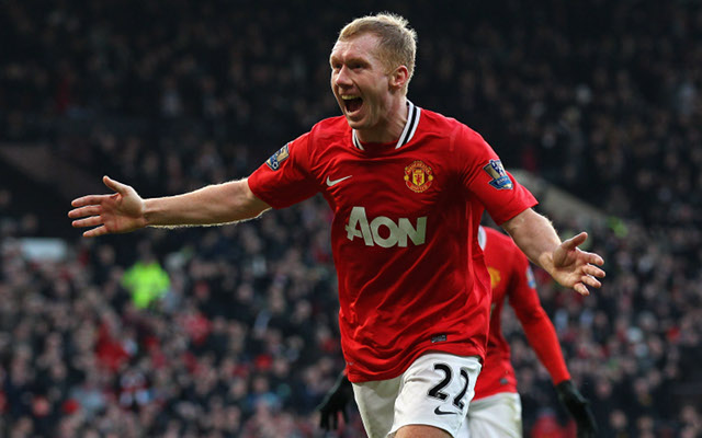 Paul Scholes Man United