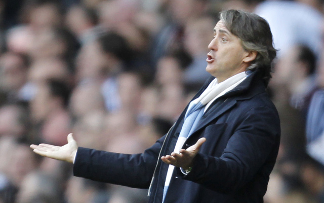 Manchester City boss Roberto Mancini riled by speculation
