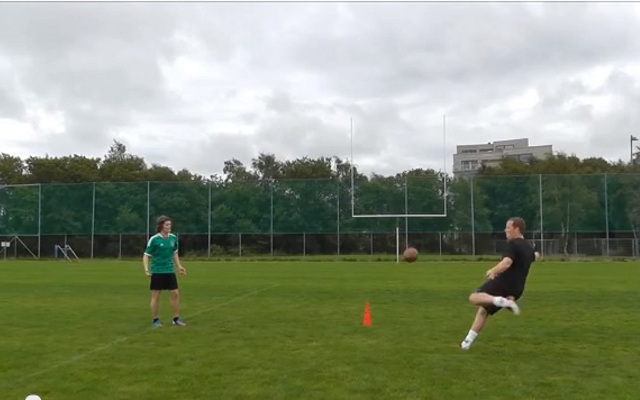 (Video) Detroit Lions sign kicker who displayed his skills in a trick-shot video