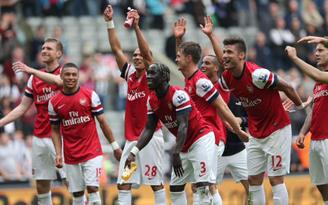 Arsenal celebrate