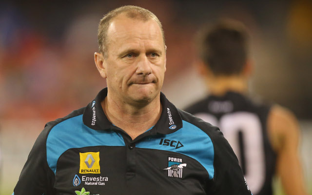 Port Adelaide coach Ken Hinkley laments side’s ‘horrendous’ form following shock loss to Richmond