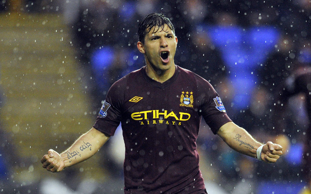 Sergio Aguero Manchester City