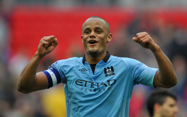 Injury blow for Manchester City and Belgium after Vincent Kompany injury