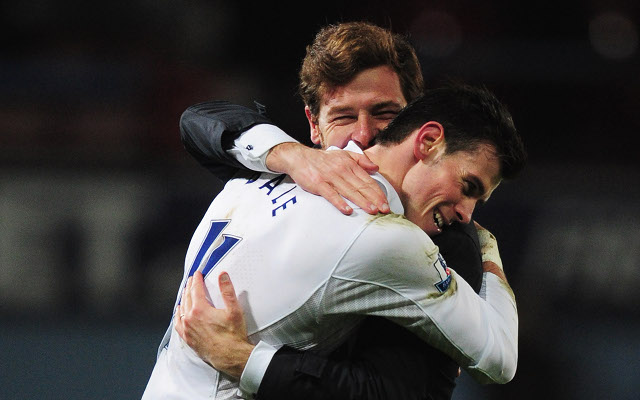 Tottenham winger Gareth Bale admits he loves playing under Andre Villas-Boas