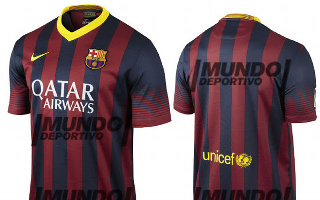 LEAKED! New Barcelona kits for 2013/2014 season | fanatix