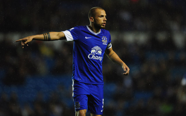 Done deal: Fulham sign central defender Johnny Heitinga from Everton