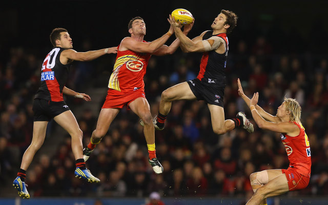 (Video) Essendon show undermanned Gold Coast Suns no mercy