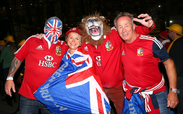 British and Irish Lions fans