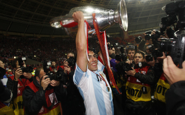 Carlos Tevez Champions League