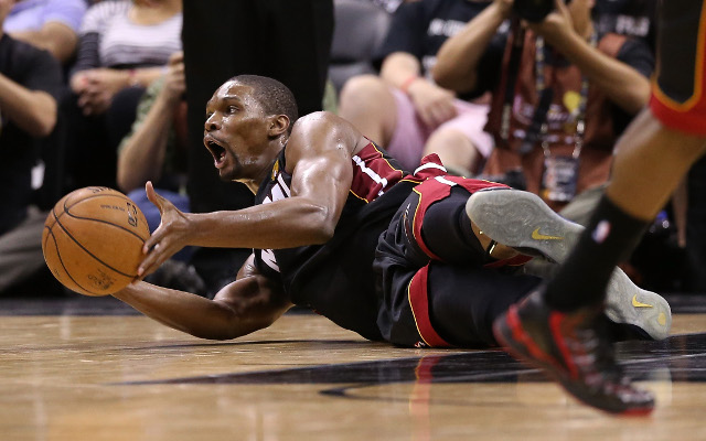Miami’s Chris Bosh hit with fine for ‘flopping’ in NBA finals